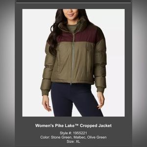 Women's Pike Lake Cropped Jacket
Color: Stone Green, Malbec, Olive Green, XL